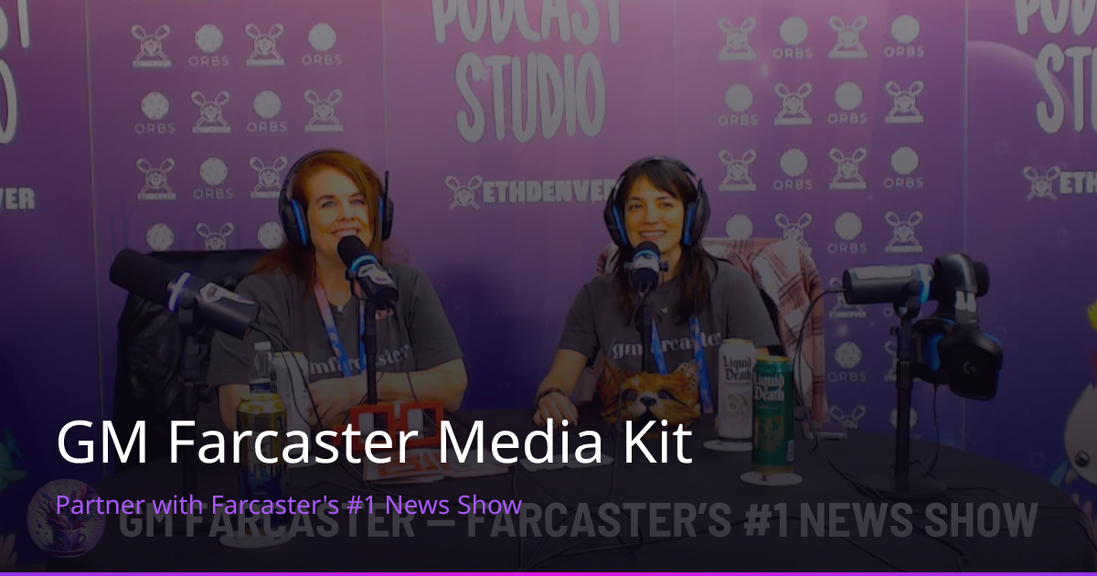 GM Farcaster Media Kit